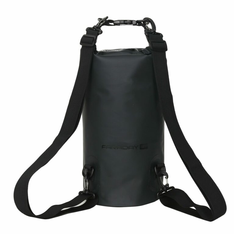 Faraday Dry Bag Sling Pack Stealth Black CAVESTOCK